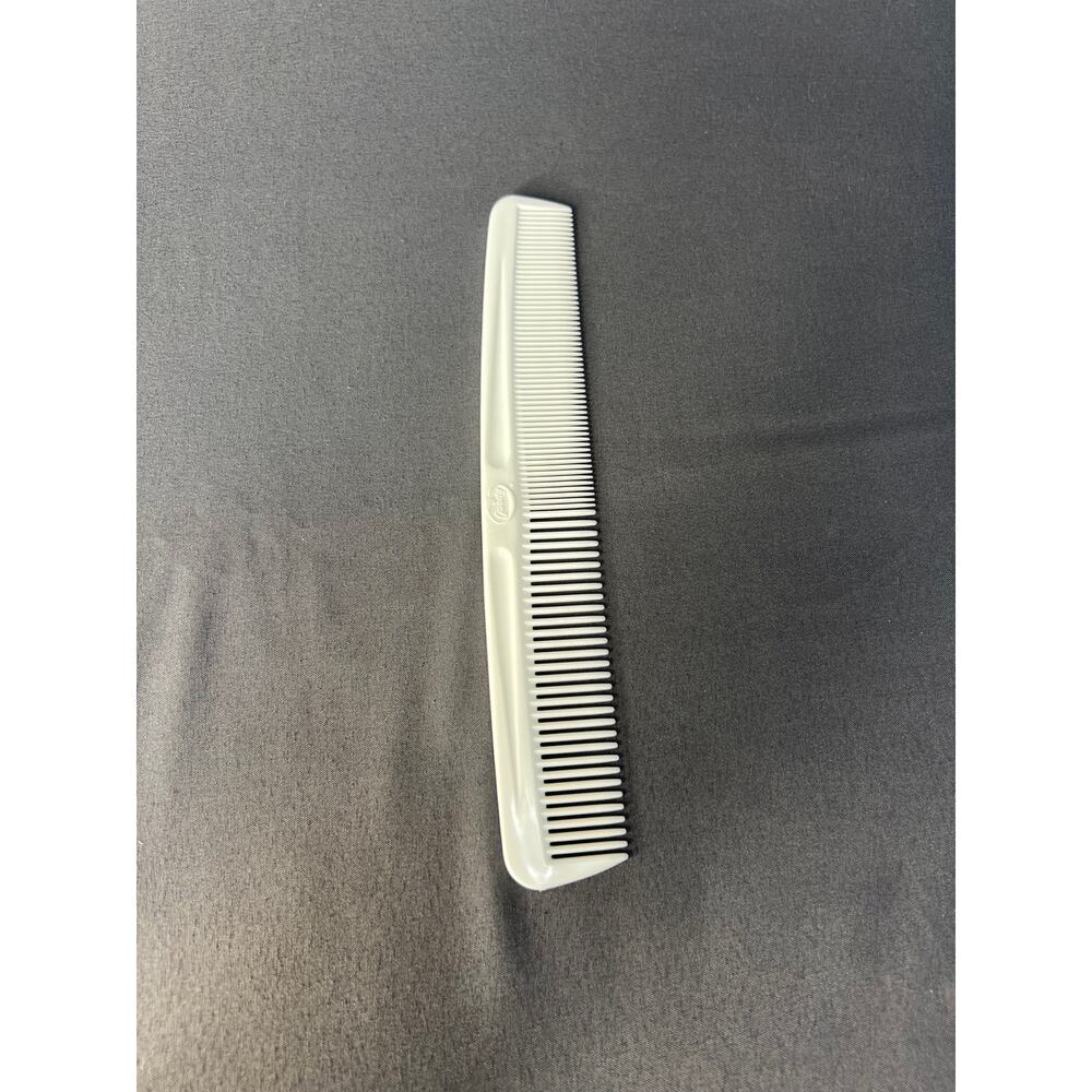 Vintage Goody Unbreakable White Comb 7"